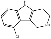 1H-Pyrido[4,3-b]indole, 9-chloro-2,3,4,5-tetrahydro- Structure