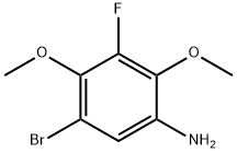 5-Bromo-3-fluoro-2,4-dimethoxyaniline 구조식 이미지