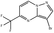 3-Bromo-5-(trifluoromethyl)pyrazolo[1,5-a]pyrimidine Structure