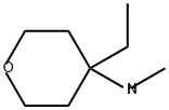 4-ethyl-N-methyloxan-4-amine Structure