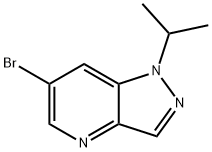 6-bromo-1-(propan-2-yl)-1H-pyrazolo[4,3-b]pyridin
e 구조식 이미지
