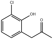 2-Propanone, 1-(3-chloro-2-hydroxyphenyl)- Structure