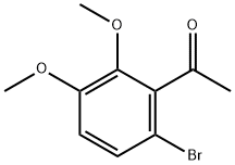 1-(6-Bromo-2,3-dimethoxyphenyl)ethanone Structure