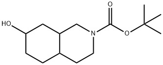 1,1-Dimethylethyl octahydro-7-hydroxy-2(1H)-isoquinolinecarboxylate Structure