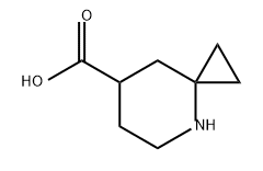 4-Azaspiro[2.5]octane-7-carboxylic acid 구조식 이미지