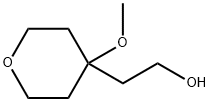 2H-Pyran-4-ethanol, tetrahydro-4-methoxy- Structure