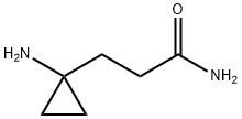 1-Aminocyclopropanepropanamide Structure