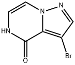 Pyrazolo[1,5-a]pyrazin-4(5H)-one, 3-bromo- Structure