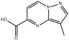 3-methylpyrazolo[1,5-a]pyrimidine-5-carboxylic acid 구조식 이미지