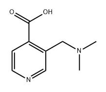 4-Pyridinecarboxylic acid, 3-[(dimethylamino)methyl]- 구조식 이미지