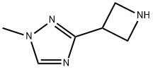 3-(Azetidin-3-yl)-1-methyl-1H-1,2,4-triazole Structure