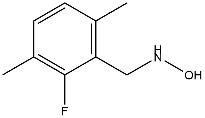 2-Fluoro-N-hydroxy-3,6-dimethylbenzenemethanamine Structure