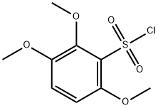 2,3,6-trimethoxybenzene-1-sulfonyl chloride Structure