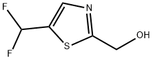 (5-(Difluoromethyl)thiazol-2-yl)methanol Structure