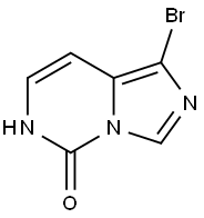 Imidazo[1,5-c]pyrimidin-5(6H)-one, 1-bromo- Structure