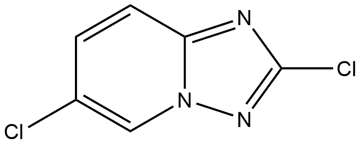 2,6-Dichloro[1,2,4]triazolo[1,5-a]pyridine Structure