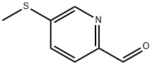 5-(Methylthio)picolinaldehyde Structure