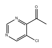 Ethanone, 1-(5-chloro-4-pyrimidinyl)- Structure