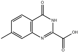 7-methyl-4-oxo-3,4-dihydroquinazoline-2-carboxylic acid Structure