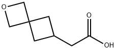 2-(2-Oxaspiro[3.3]heptan-6-yl)acetic acid 구조식 이미지