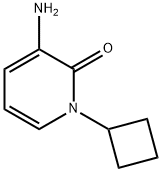 3-Amino-1-cyclobutylpyridin-2-one Structure