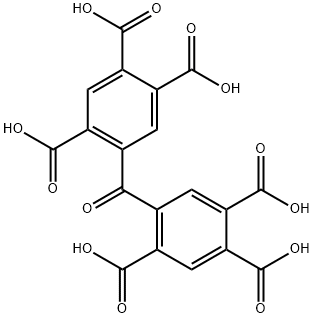 1,2,4-Benzenetricarboxylic acid, 5,5'-carbonylbis- Structure