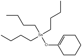 Stannane, tributyl(1-cyclohexen-1-yloxy)- 구조식 이미지