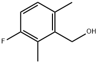 Benzenemethanol, 3-fluoro-2,6-dimethyl- Structure