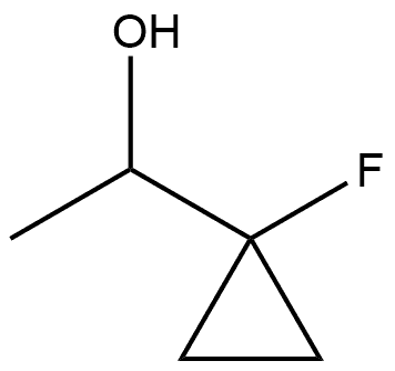 1-(1-fluorocyclopropyl)ethan-1-ol Structure