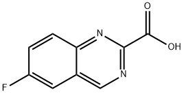 6-fluoroquinazoline-2-carboxylic acid 구조식 이미지