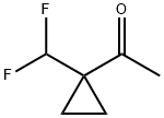 Ethanone, 1-[1-(difluoromethyl)cyclopropyl]- 구조식 이미지