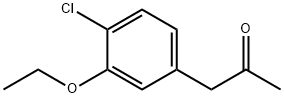 1-(4-Chloro-3-ethoxyphenyl)propan-2-one 구조식 이미지