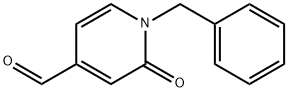 1,2-Dihydro-2-oxo-1-(phenylmethyl)-4-pyridinecarboxaldehyde Structure