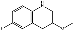 6-fluoro-3-methoxy-1,2,3,4-tetrahydroquinoline Structure