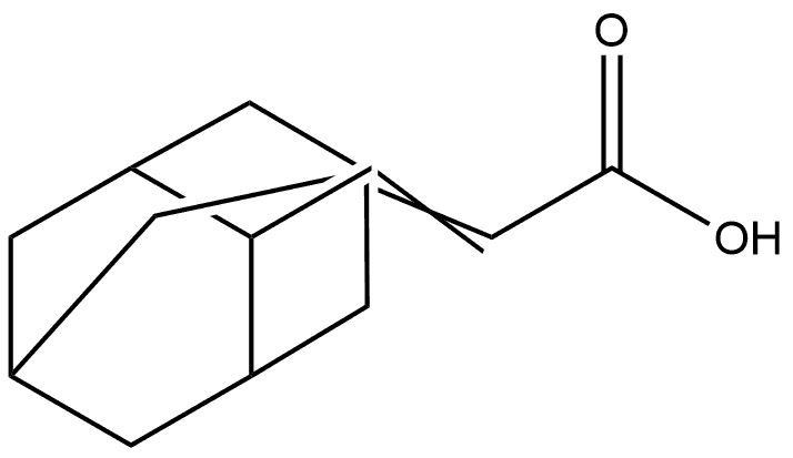 3-Tricyclo[3.3.1.13,7]dec-2-yl-2-propenoic acid Structure