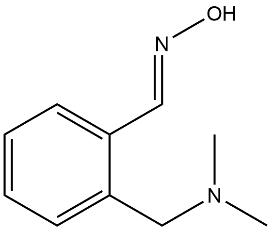 o-Tolualdehyde, α-(dimethylamino)-, oxime, (E)- (8CI) Structure