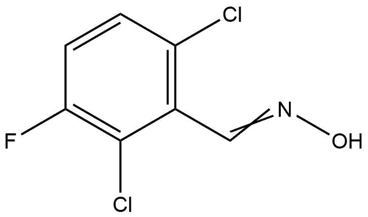 2,6-Dichloro-3-fluorobenzaldehyde oxime Structure