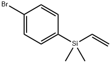 (4-bromophenyl)dimethyl(vinyl)silane Structure