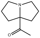 Ethanone, 1-(tetrahydro-1H-pyrrolizin-7a(5H)-yl)- 구조식 이미지