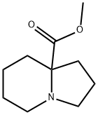 8a(1H)-Indolizinecarboxylic acid, hexahydro-, methyl ester 구조식 이미지