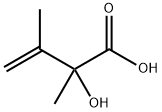 2-hydroxy-2,3-dimethylbut-3-enoic acid Structure