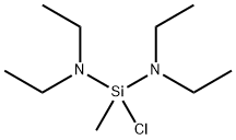 Silanediamine, 1-chloro-N,N,N',N'-tetraethyl-1-methyl- Structure