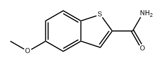 Benzo[b]thiophene-2-carboxamide, 5-methoxy- Structure