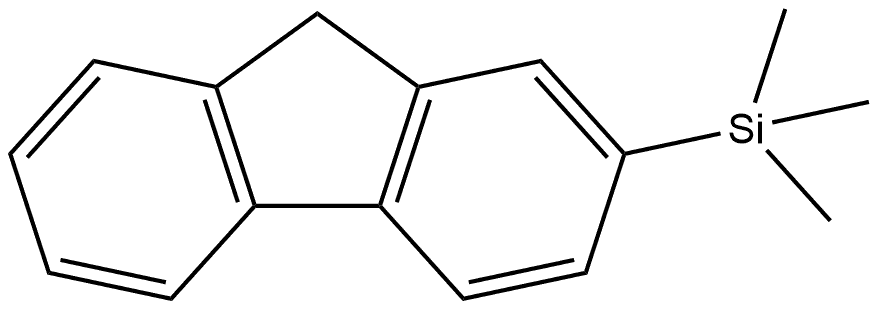 2-(Trimethylsilyl)-9H-fluorene Structure