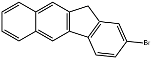 11H-Benzo[b]fluorene, 2-bromo- Structure