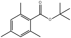 Benzoic acid, 2,4,6-trimethyl-, 1,1-dimethylethyl ester Structure