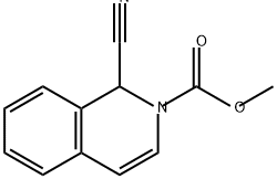 2(1H)-Isoquinolinecarboxylic acid, 1-cyano-, methyl ester 구조식 이미지