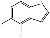 Benzo[b]thiophene, 4-fluoro-5-methyl- Structure