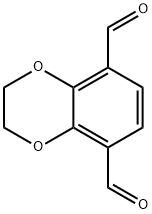 1,4-Benzodioxin-5,8-dicarboxaldehyde, 2,3-dihydro- Structure