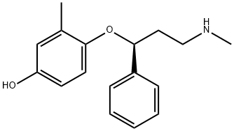 3-Methyl-4-[(1S)-3-(methylamino)-1-phenylpropoxy]phenol Structure